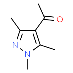 ChemSpider 2D Image | 1-(1,3,5-trimethylpyrazol-4-yl)ethanone | C8H12N2O