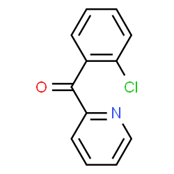 ChemSpider 2D Image | 2-(2-Chlorobenzoyl)-pyridine | C12H8ClNO