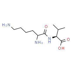 ChemSpider 2D Image | Lysyl-L-valine | C11H23N3O3