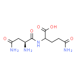 ChemSpider 2D Image | L-Asparaginylglutamine | C9H16N4O5