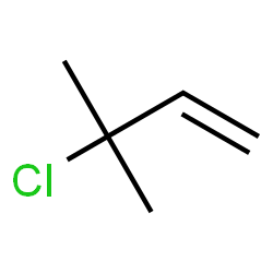 ChemSpider 2D Image | 3-Chloro-3-methyl-1-butene | C5H9Cl