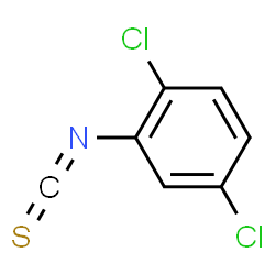 ChemSpider 2D Image | 2,5-DICHLOROPHENYL ISOTHIOCYANATE | C7H3Cl2NS