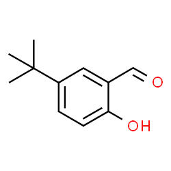 ChemSpider 2D Image | 5-Tert-Butylsalicylaldehyde | C11H14O2