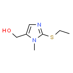 ChemSpider 2D Image | [2-(Ethylsulfanyl)-1-methyl-1H-imidazol-5-yl]methanol | C7H12N2OS