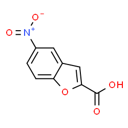 ChemSpider 2D Image | 2-Carboxy-5-nitrobenzofuran | C9H5NO5