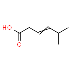 ChemSpider 2D Image | 5-Methyl-3-hexenoic acid | C7H12O2