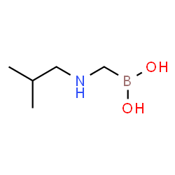 ChemSpider 2D Image | [(Isobutylamino)methyl]boronic acid | C5H14BNO2