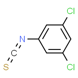 ChemSpider 2D Image | 3,5-DICHLOROPHENYL ISOTHIOCYANATE | C7H3Cl2NS