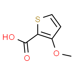 ChemSpider 2D Image | 3-Methoxy-2-thiophenecarboxylic acid | C6H6O3S