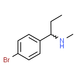 ChemSpider 2D Image | [1-(4-bromophenyl)propyl](methyl)amine | C10H14BrN