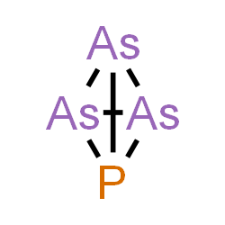 ChemSpider 2D Image | 1-Phospha-2,3,4-triarsatricyclo[1.1.0.0~2,4~]butane | As3P