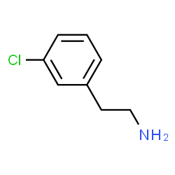 ChemSpider 2D Image | 3-Chlorophenethylamine | C8H10ClN