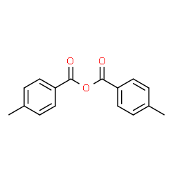 ChemSpider 2D Image | 4-Methylbenzoic anhydride | C16H14O3