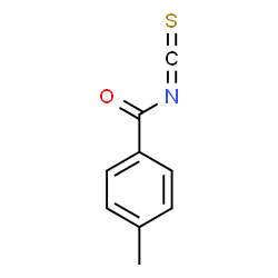 ChemSpider 2D Image | 4-Methylbenzoyl isothiocyanate | C9H7NOS