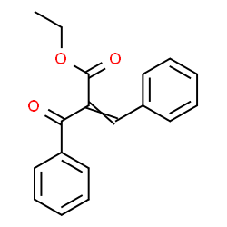 ChemSpider 2D Image | Ethyl 2-benzoyl-3-phenylacrylate | C18H16O3