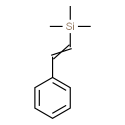 ChemSpider 2D Image | Trimethyl(2-phenylvinyl)silane | C11H16Si