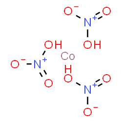 ChemSpider 2D Image | Cobalt - nitric acid (1:3) | H3CoN3O9