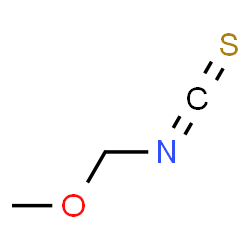 ChemSpider 2D Image | Isothiocyanato(methoxy)methane | C3H5NOS