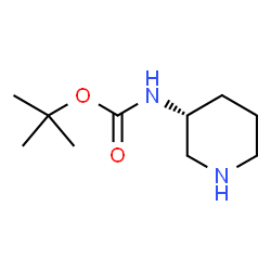 ChemSpider 2D Image | (R)-3-Boc-aminopiperidine | C10H20N2O2