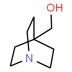ChemSpider 2D Image | 1-Azabicyclo[2.2.2]oct-4-ylmethanol | C8H15NO