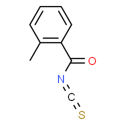 ChemSpider 2D Image | 2-Methylbenzoyl isothiocyanate | C9H7NOS