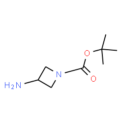 ChemSpider 2D Image | 1-Boc-3-(Amino)azetidine | C8H16N2O2