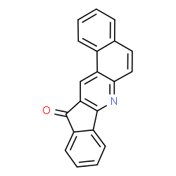 ChemSpider 2D Image | 12H-Benzo[f]indeno[1,2-b]quinolin-12-one | C20H11NO