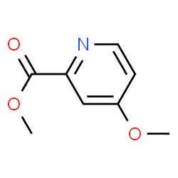 ChemSpider 2D Image | methyl 4-methoxypicolinate | C8H9NO3