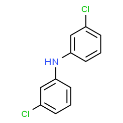 ChemSpider 2D Image | 3-Chloro-N-(3-chlorophenyl)aniline | C12H9Cl2N