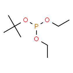 ChemSpider 2D Image | Diethyl 2-methyl-2-propanyl phosphite | C8H19O3P