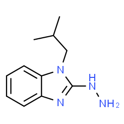 ChemSpider 2D Image | 2-Hydrazino-1-isobutyl-1H-benzimidazole | C11H16N4