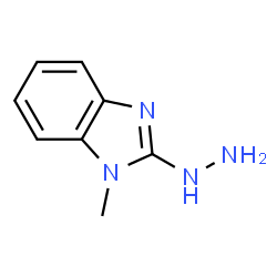 ChemSpider 2D Image | 2-Hydrazino-1-methyl-1H-benzimidazole | C8H10N4