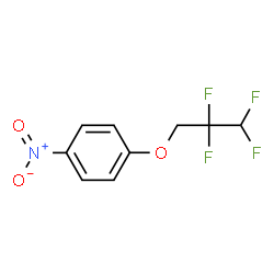ChemSpider 2D Image | 1-nitro-4-(2,2,3,3-tetrafluoropropoxy)benzene | C9H7F4NO3