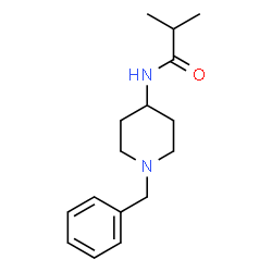 ChemSpider 2D Image | N-(1-Benzyl-4-piperidinyl)-2-methylpropanamide | C16H24N2O