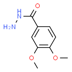 ChemSpider 2D Image | 3,4-Dimethoxybenzohydrazide | C9H12N2O3