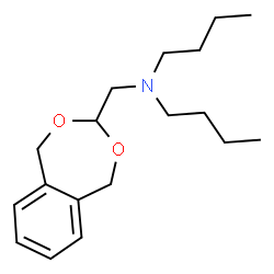 ChemSpider 2D Image | N-Butyl-N-(1,5-dihydro-2,4-benzodioxepin-3-ylmethyl)-1-butanamine | C18H29NO2
