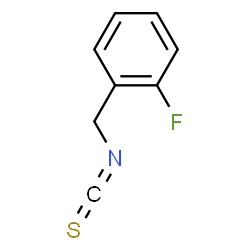 ChemSpider 2D Image | 2-Fluorobenzyl isothiocyanate | C8H6FNS