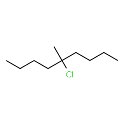 ChemSpider 2D Image | 5-Chloro-5-methylnonane | C10H21Cl