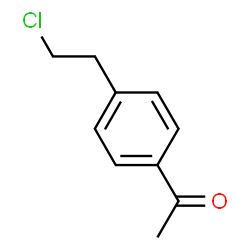ChemSpider 2D Image | 4-(2-CHLOROETHYL)ACETOPHENONE | C10H11ClO
