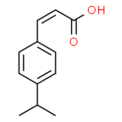 ChemSpider 2D Image | (2Z)-3-(4-Isopropylphenyl)acrylic acid | C12H14O2