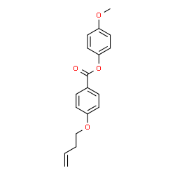 ChemSpider 2D Image | 4-Methoxyphenyl 4-(3-buten-1-yloxy)benzoate | C18H18O4