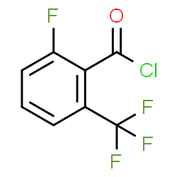 ChemSpider 2D Image | 2-Fluoro-6-(trifluoromethyl)benzoyl chloride | C8H3ClF4O