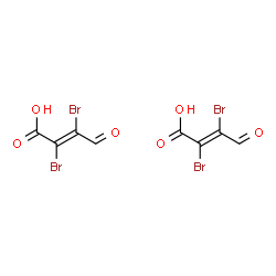 ChemSpider 2D Image | (E)-2,3-dibromo-4-oxo-but-2-enoic acid | C8H4Br4O6