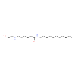 ChemSpider 2D Image | 6-[(2-Hydroxyethyl)amino]-N-undecylhexanamide | C19H40N2O2