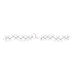 ChemSpider 2D Image | 3-Hydroxy-1,2-propanediyl di(~2~H_23_)dodecanoate | C27H6D46O5