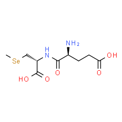 ChemSpider 2D Image | L-alpha-Glutamyl-3-(methylselanyl)-L-alanine | C9H16N2O5Se