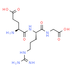 ChemSpider 2D Image | L-alpha-Glutamyl-L-arginylglycine | C13H24N6O6