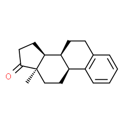 ChemSpider 2D Image | (8alpha,13alpha)-Estra-1,3,5(10)-trien-17-one | C18H22O