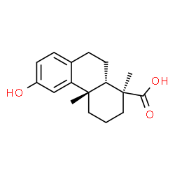 ChemSpider 2D Image | (5beta)-12-Hydroxypodocarpa-8(14),9(11),12-trien-16-oic acid | C17H22O3