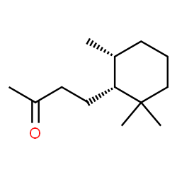 ChemSpider 2D Image | 4-[(1R,6R)-2,2,6-Trimethylcyclohexyl]-2-butanone | C13H24O